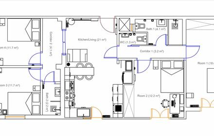 Rooms to rent, Galatsi, Athens (West)